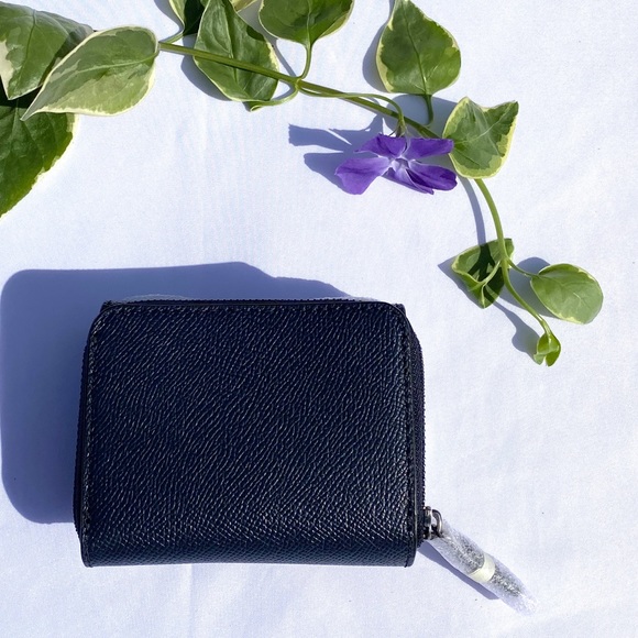 Coach Small Trifold Wallet With Butterfly Applique - Picture 3 of 7